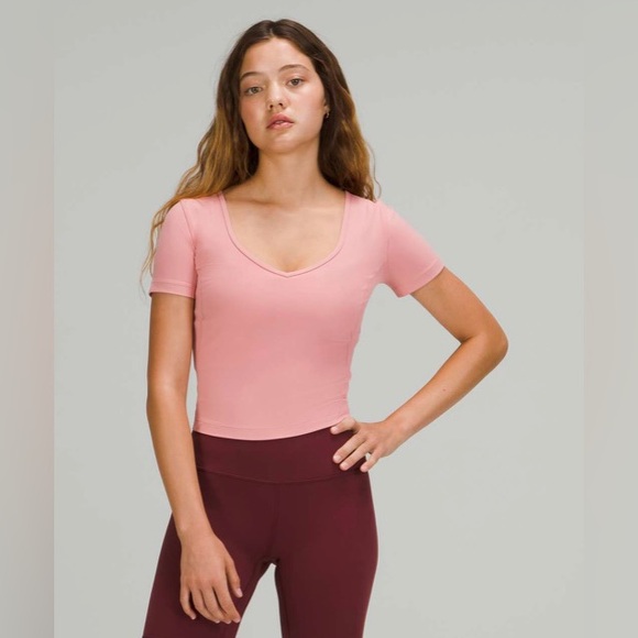 Lululemon Align Tee - Pink Puff - Picture 4 of 5